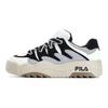 Fila Rosetta Colorful Shoes Comfortable Versatile Shock Absorption Low Top Skate Shoes Women Sneaker Black White Gray F12W331207FSB