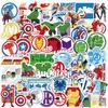 50 Waterproof Avengers Cartoon Sticker Pack for Scrapbooks & Graffiti Decoration