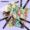 AnyMark Illustration Markers 80 Colors Alcohol Dual Tip Professional Art Supplies Set Adult Coloring Manga Sketching