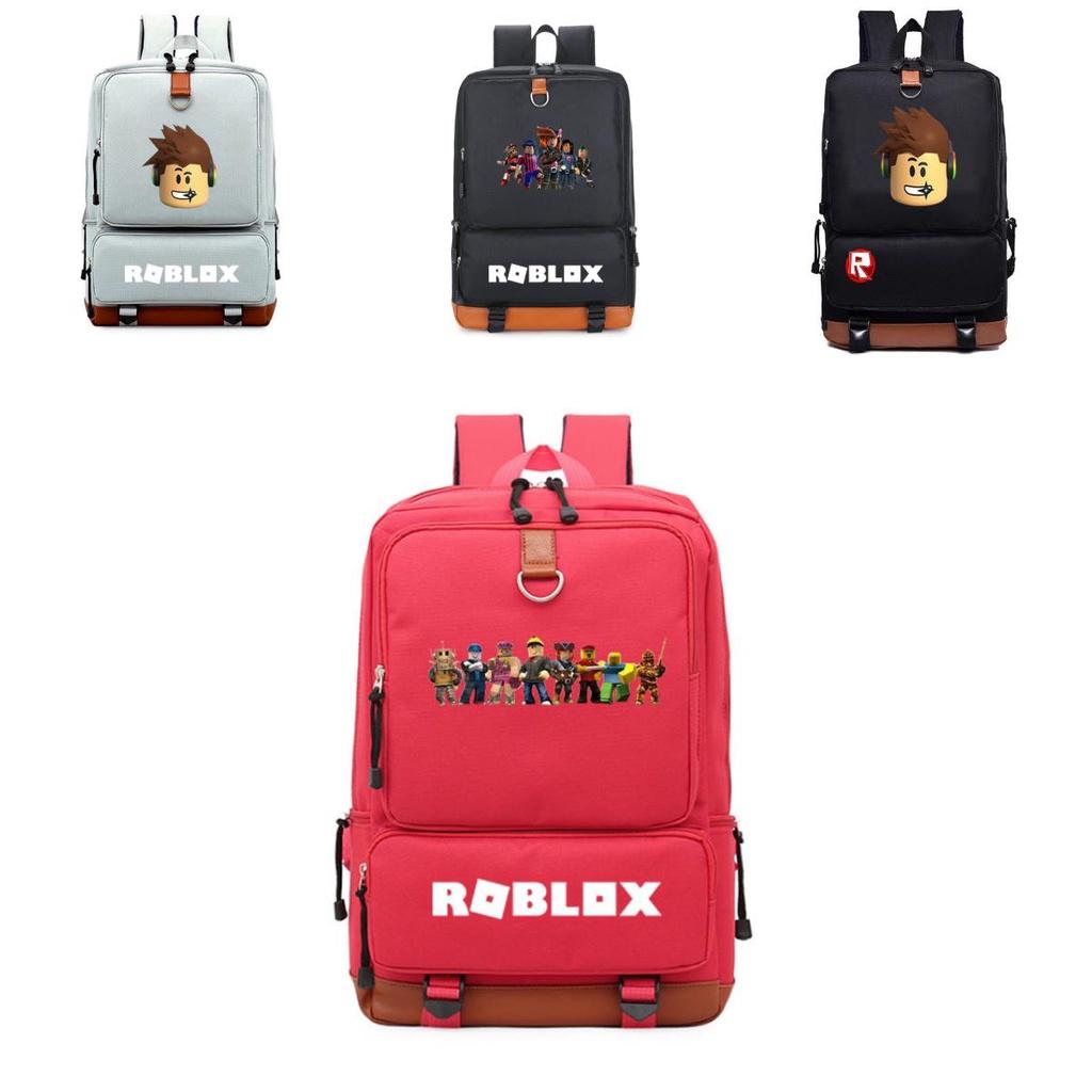 Stilvolle Roblox-Muster Kinder-Schultasche mit verstellbaren, gepolsterten Schultergurten