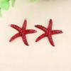 E-Commerce Firm Sale 40mm Flatback Resin Cabochons Large Starfish Design with Artificial Sea Theme for Souvenirs