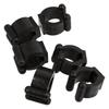 2x 6 Pieces Plastic Billiards Rack Clips for Billiard Cues