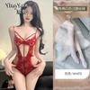 Sexy underwear, sexy lace suspender set, small chest, pure desire bra, hot bed, new onesie clothing
