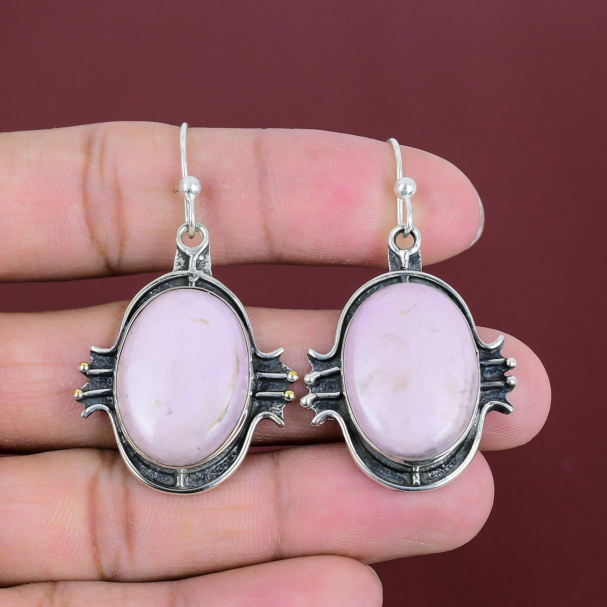Phosphosiderite Earring 925 Sterling Silver Earrings Handmade Earring Phosphosiderite Gemstone Jewelry Wedding Gifts Latest Design Earrings