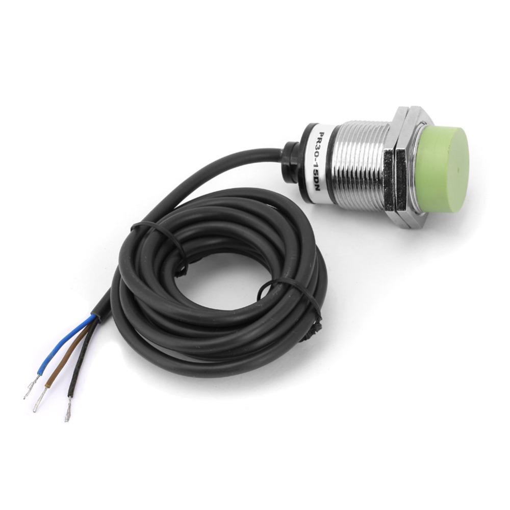 3-Wire NPN NO Proximity Switch PR30-15DN NPN Switch Proximity Sensor Switch  Automation Systems