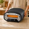 Pizza Oven for Indoor Use, 12 Inch Electric Pizza Oven with 8 Programs, 430 Degrees C, Timer, Ceramic Stone, 2200 W