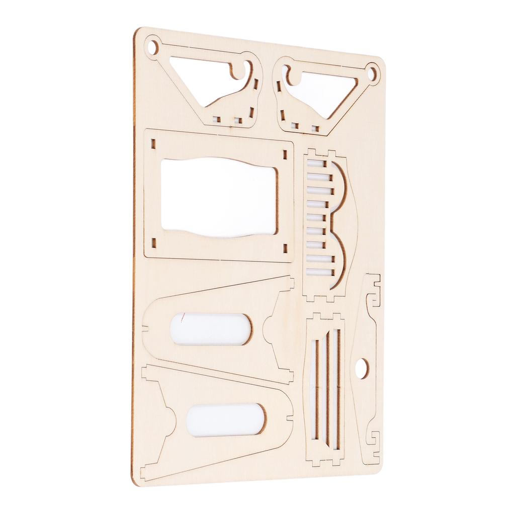 Wooden Puzzle Swing Toy Funny Educational 3D DIY Wood Craft Kit for Boys Girls Adults Kids