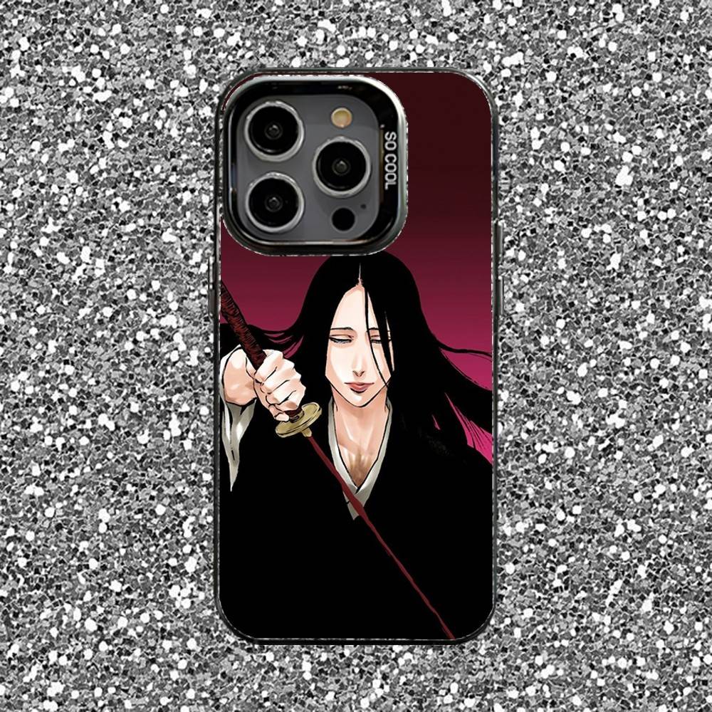 Retsu Unohana B-Bleachs Phone Case For iPhone 16,15,14,13,12,11,Pro,XS,Max,Plus,Mini,SE Black Candy Matte Shockproof Cover