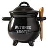 Magic Witch Cauldron Cookie & Candy Jar