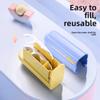 Portable PP Automatic Pop Dental Floss Box Dustproof Refillable Dental Floss Box Press-on Mini Floss Stick Storage Box Home