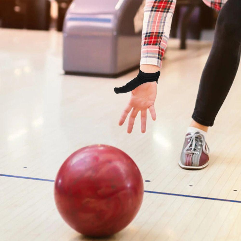 Adjustable Bowling Gloves Breathable Bowling Protective Gloves Bowling Thumb Glove  Adult