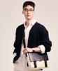 Bedford11Th Polygon Double Belted Messenger [Ivory Black Combo]