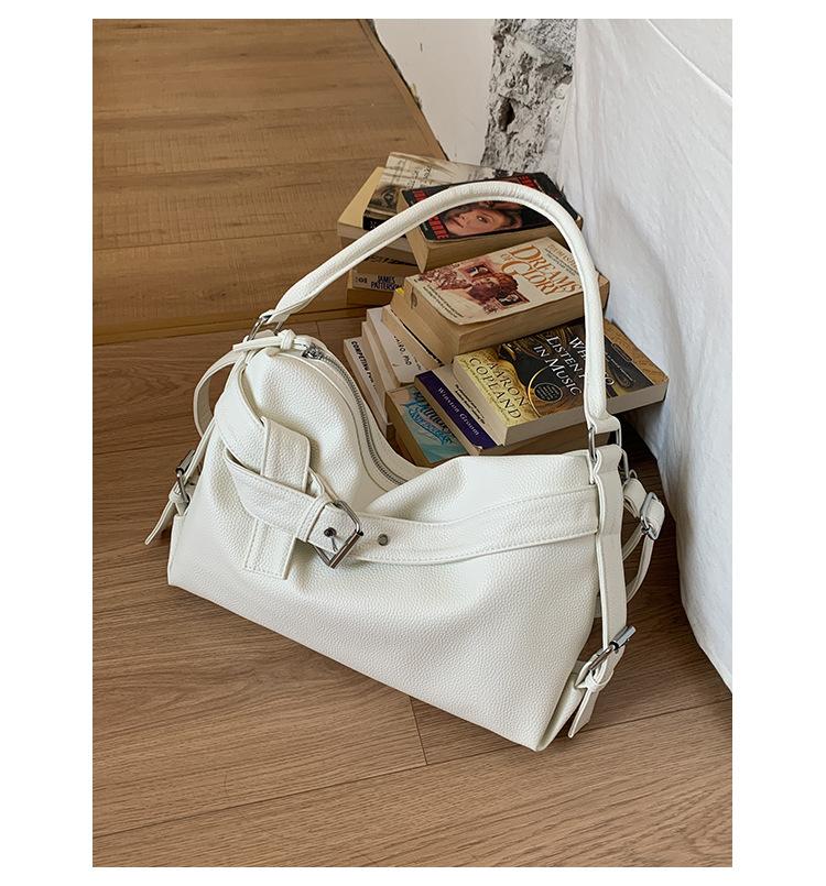 Large capacity shoulder bag women's 2025 new design sense niche tote bag high sense fashion messenger bag