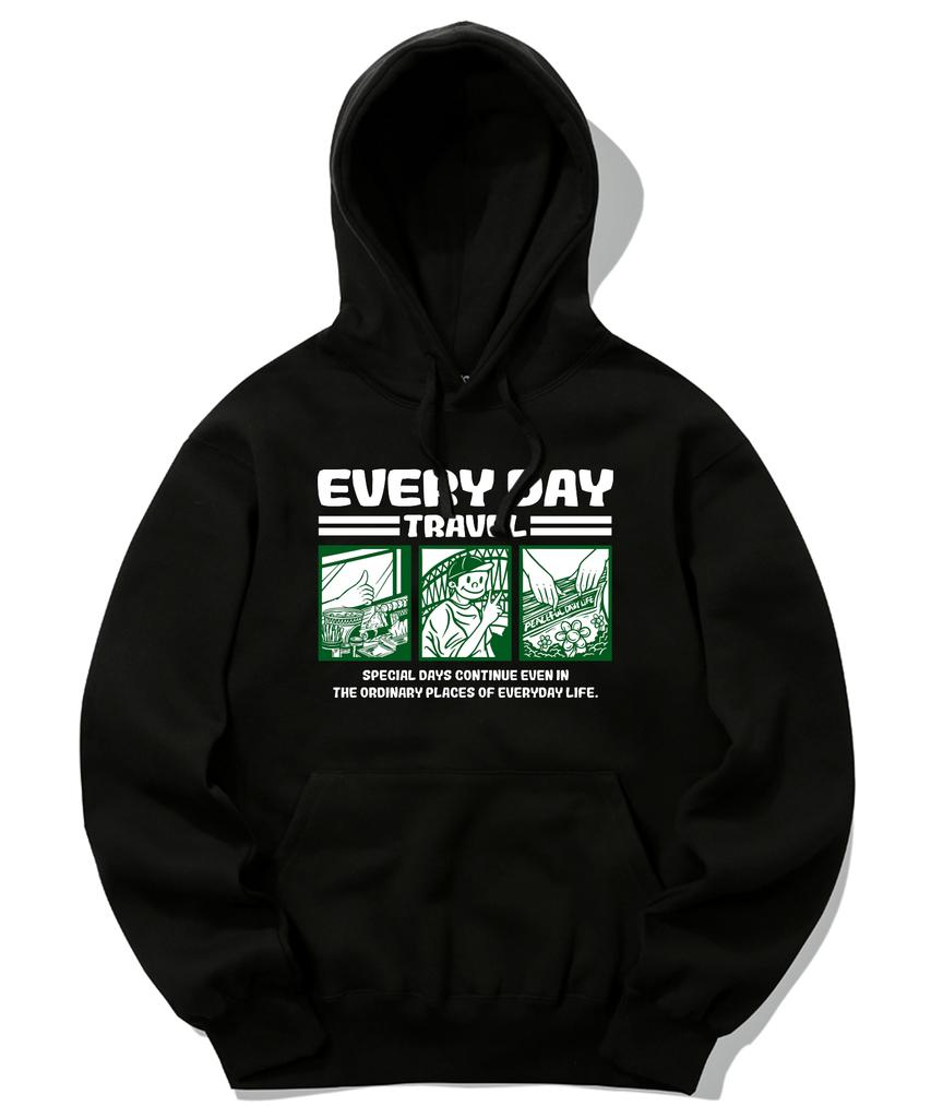 Everday Cartoon Graphic Hoodie - 9 Colors (Type B)