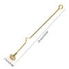 Stainless Steel Honey Stick Dipper Stirring Bar Swizzle Stick Honey Stirrer for Serving Syrups Frosting Melted Chocolate