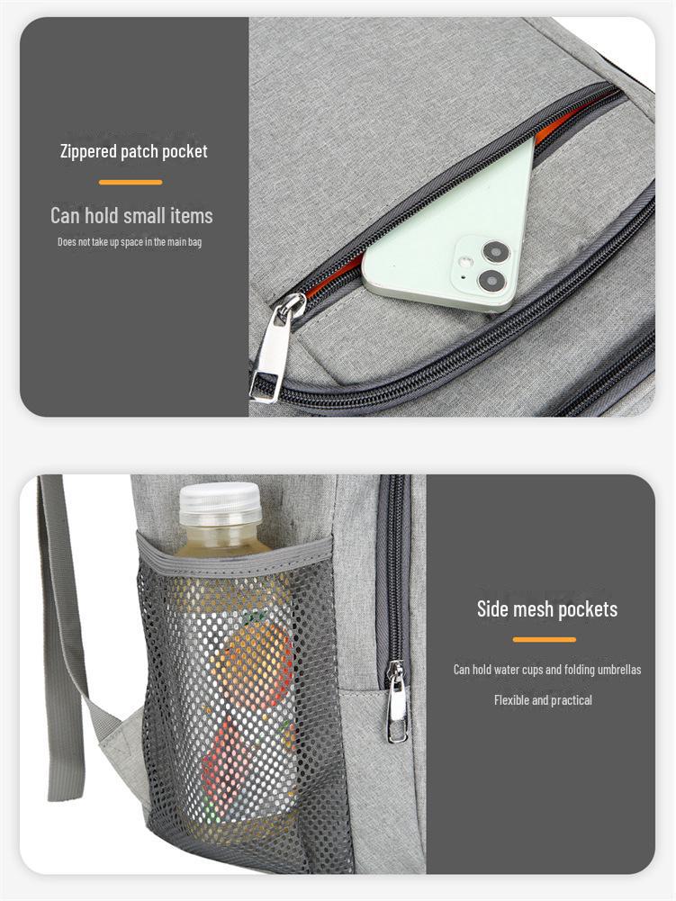 Large Capacity Insulated Backpack for Autumn/Winter Outdoor Travel, Picnic, and Off-Road Camping