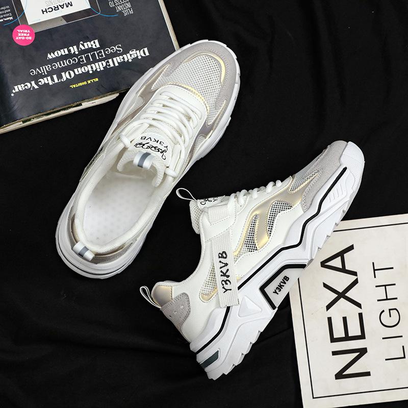 Модная летняя спортивная обувь для мужчин Тренд Папины кроссовки Мужская обувь на — фото 5