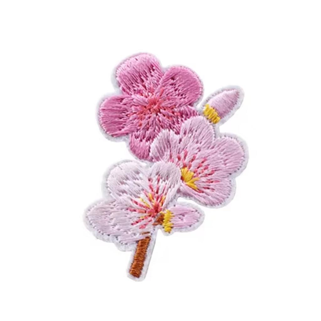 Repair Patches Sew On/Iron On Patches Flowers Embroidered Patches Applique Patches for Hat Backpacks Decorations