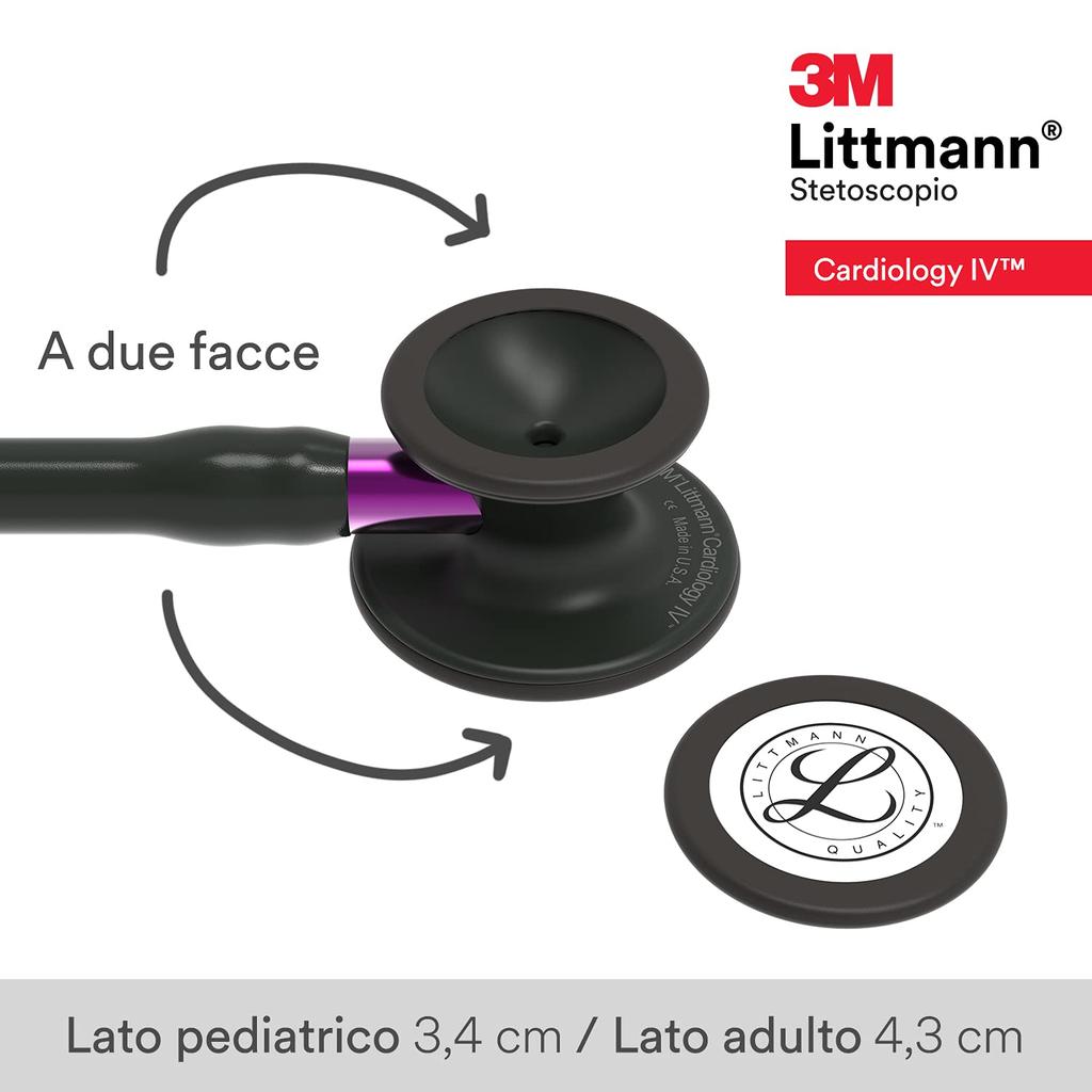 Littmann Stethoscope Cardiology IV 6203 Black/Violet
