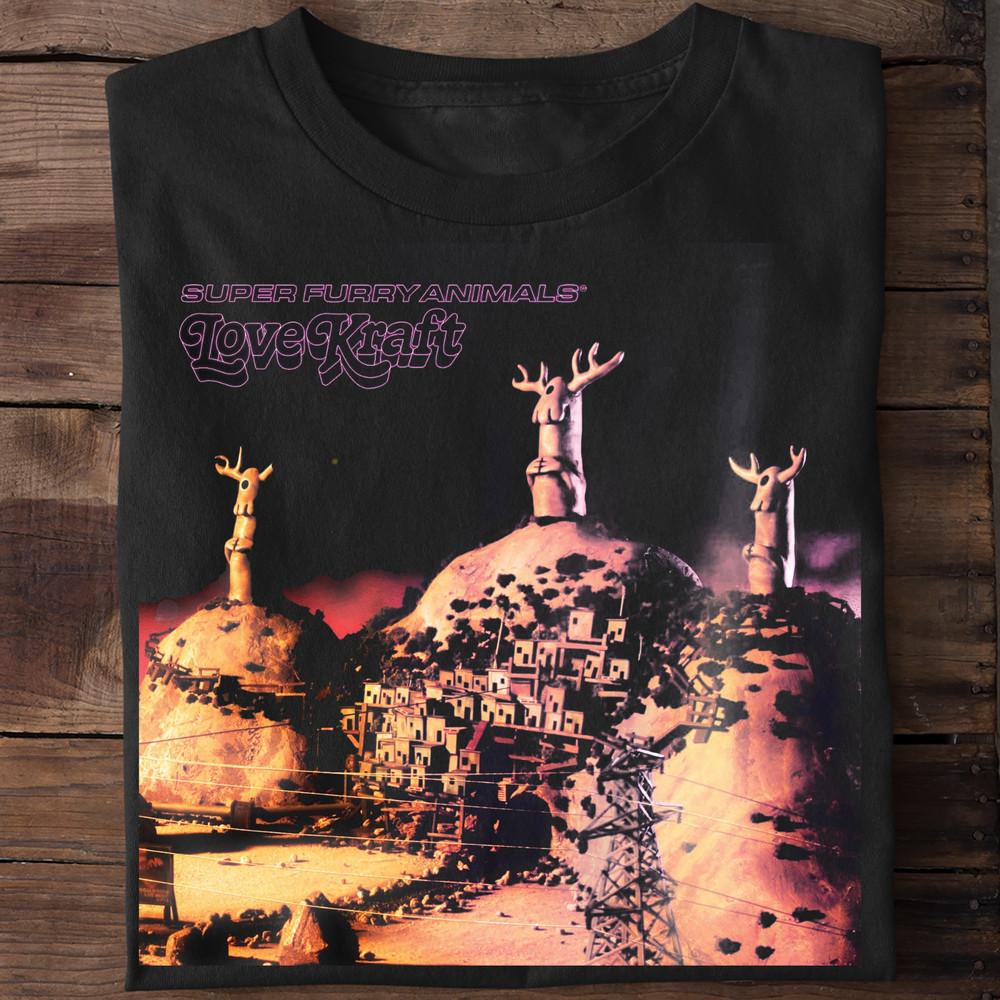 

Super Furry Animals Love Kraft T-shirt Full Size S to 5XL MD1357 Unisex T-Shirt S