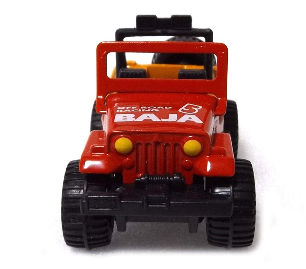Tomy Tomica Mitsubishi Jeep Bigfoot Red 25