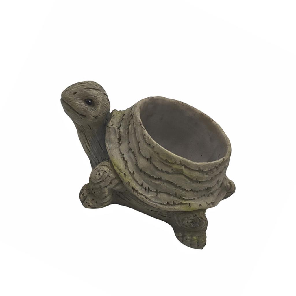 Tier-Themen-Sukkulenten-Übertopf Harz-Blumentöpfe für den Innenbereich Einzigartige Schildkröten-/Schnecken-/Igel-Form Pflanzenbehälter