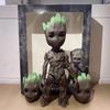 Figurină de Acțiune Groot cu Față Interșanjabilă, Omuleț Copac Mic, Model la Scară din Film, Model Anime - Cadou de Ziua de Naștere