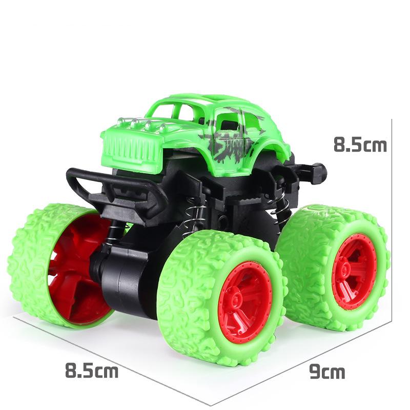 Monster Truck Toys Car Four-wheel Drive Off-road Vehicle Stunt Dump Cars Inertia Car Dinosaur Pull Back Children Toy Gift
