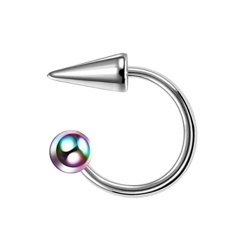 2 Pièces Anneau de Lèvre Piercing Lèvre Goujons Lèvre Anneau de Nez Piercing Gothique Anneau de Nombril Piercing Lèvre Bijoux de Corps