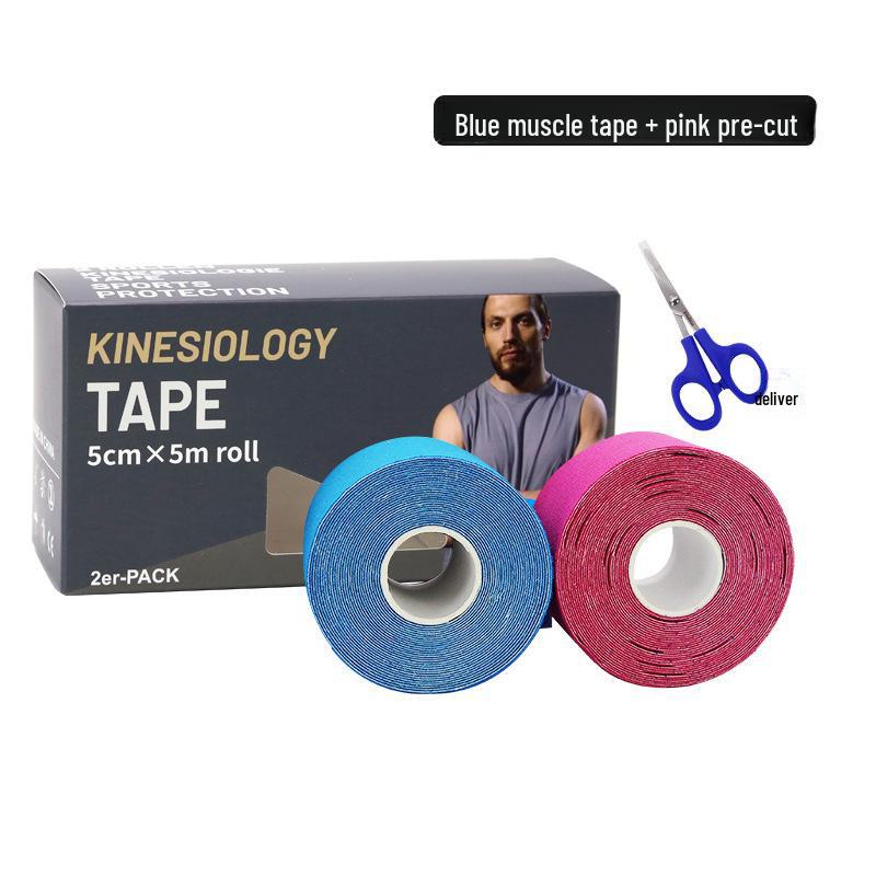 

Предварительно вырезанный кинезио-пластырь на колено для лечения растяжений и занятий спортом 5cm x 5m