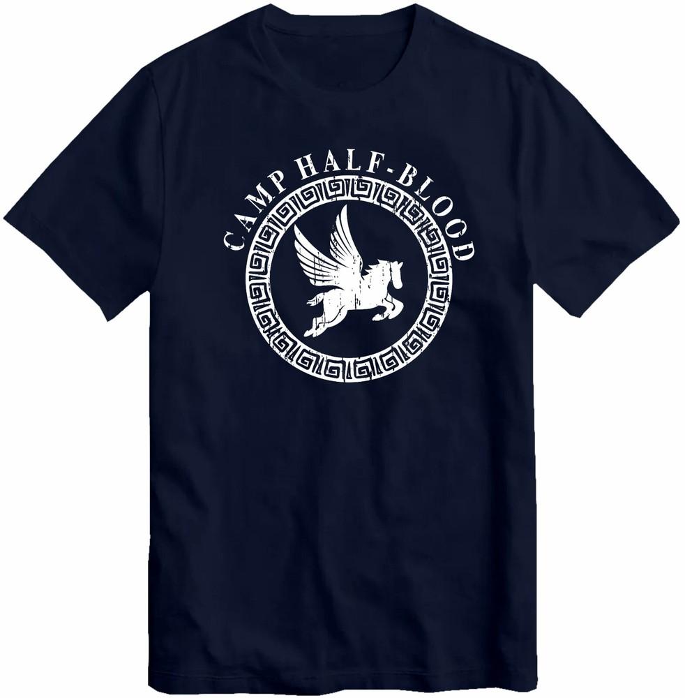 

2025 Лагерь Полукровок Любитель Книг Перси Джексон Подарок Взрослые Дети Унисекс Футболка 4XL