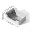 Sifting Litter Pan SemiEnclosed Cat with Tray EasytoClean Sifter for Cats, Indoor,