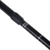 Aluminium Alloy Telescopic Lightweight Anti Skid Walking Cane Stick   Pole (Black)