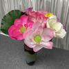 Artificial Lotus Flower Decor With Soft Silicone For Home Water Pool Waterfall Scene