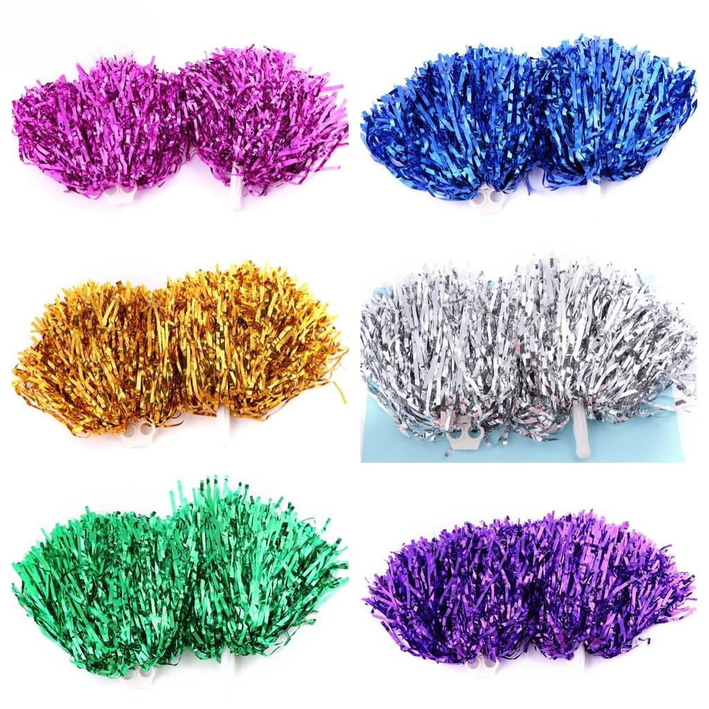 Cheerleading Team Pom Poms Ball Cheerleading Hände Blume Handschütteln Cheerleading Spiele Geburtstag Hochzeit Feier Zubehör