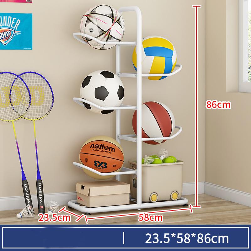 Indoor Children Basketball Storage Rack Put Ball Football Storage Basket Placed Rack Kindergarten Volleyball Stand Holder Space