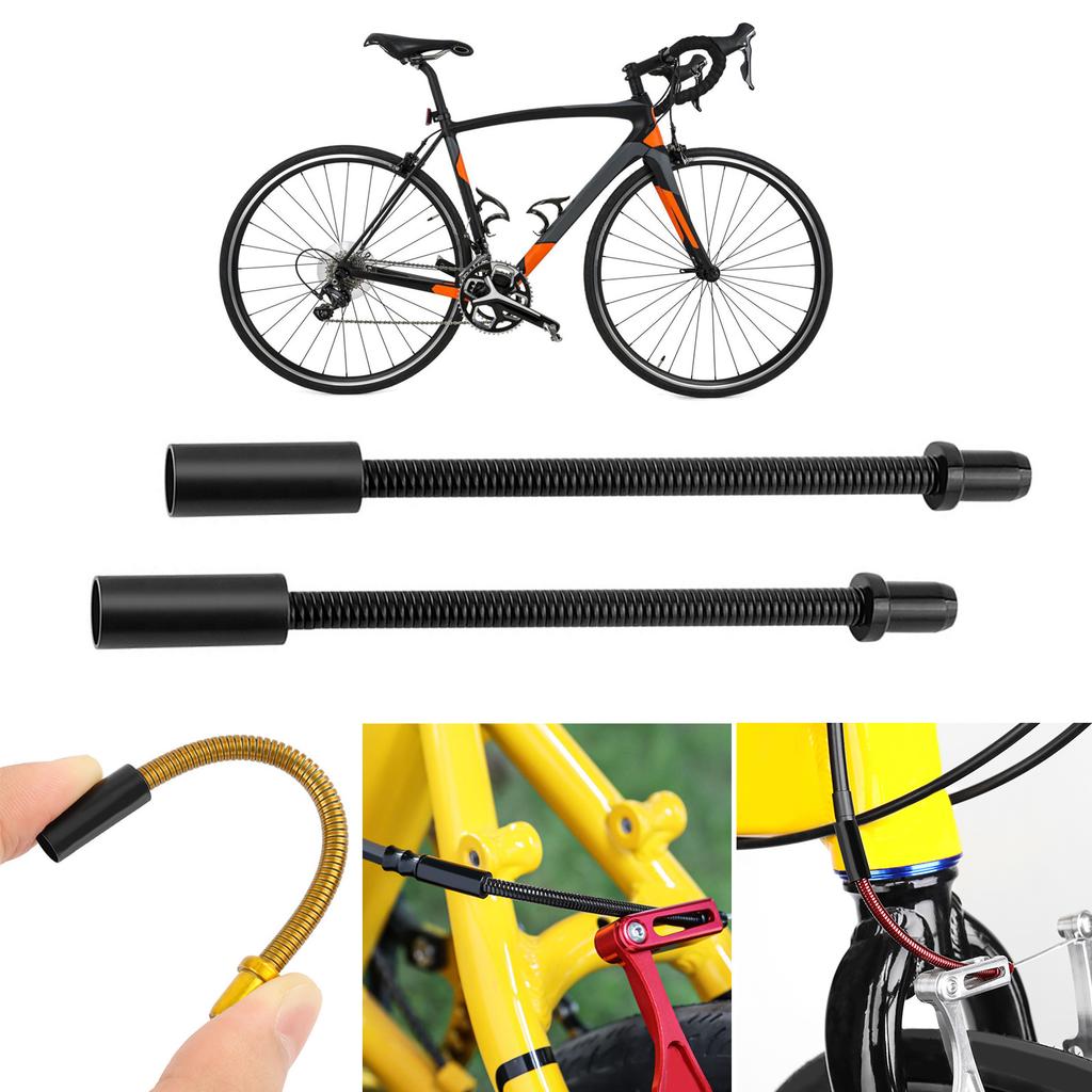 Easily Install Bike Brake Pipe Stainless Steel Bike Bendable Spring Pipe for Commuting and Cycling