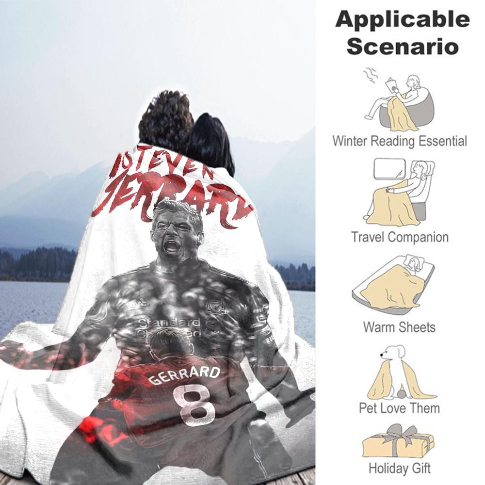Liverpool Football Blanket Soft Cozy Great For Office Picnics Bedding For All Occasions Warmthful Decor Birthday Christmas Gift Blanket