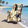 Melanie Martinez Fashion Beach Towel: Ideal for Summer Adventures Soft, Absorbent and Quick Drying Suitable for Swimming and Bathing
