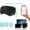 מסכת עיניים חכמה עם בלוטות' ואוזניות אלחוטיות, עזר שינה תלת מימד וכיסוי עיניים חוסם אור