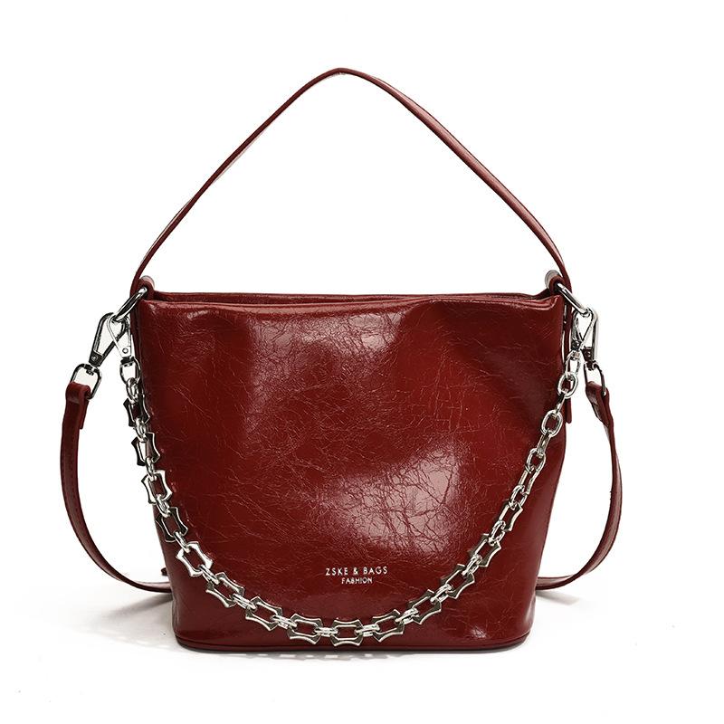 

Сумка Женская Новая Мода Выходная Сумка Ручная Сумка На Плечо Сумка-Мессенджер Сумка для Отдыха красный