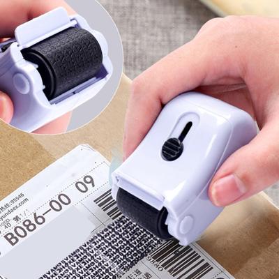 Identity Protection Roller Stamp with Ink ID Blockout Personal Information Privacy Security Protection Confidential Stamp Wide Identity Theft