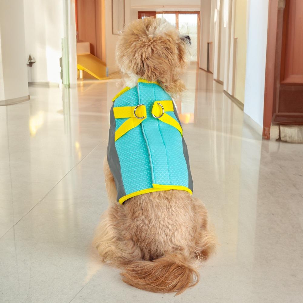 

Summer Pet Short T-Shirt Sun Protection Cooling Pet Dog Clothes Dog Cooling Vest Pet Supplies S фіолетовий