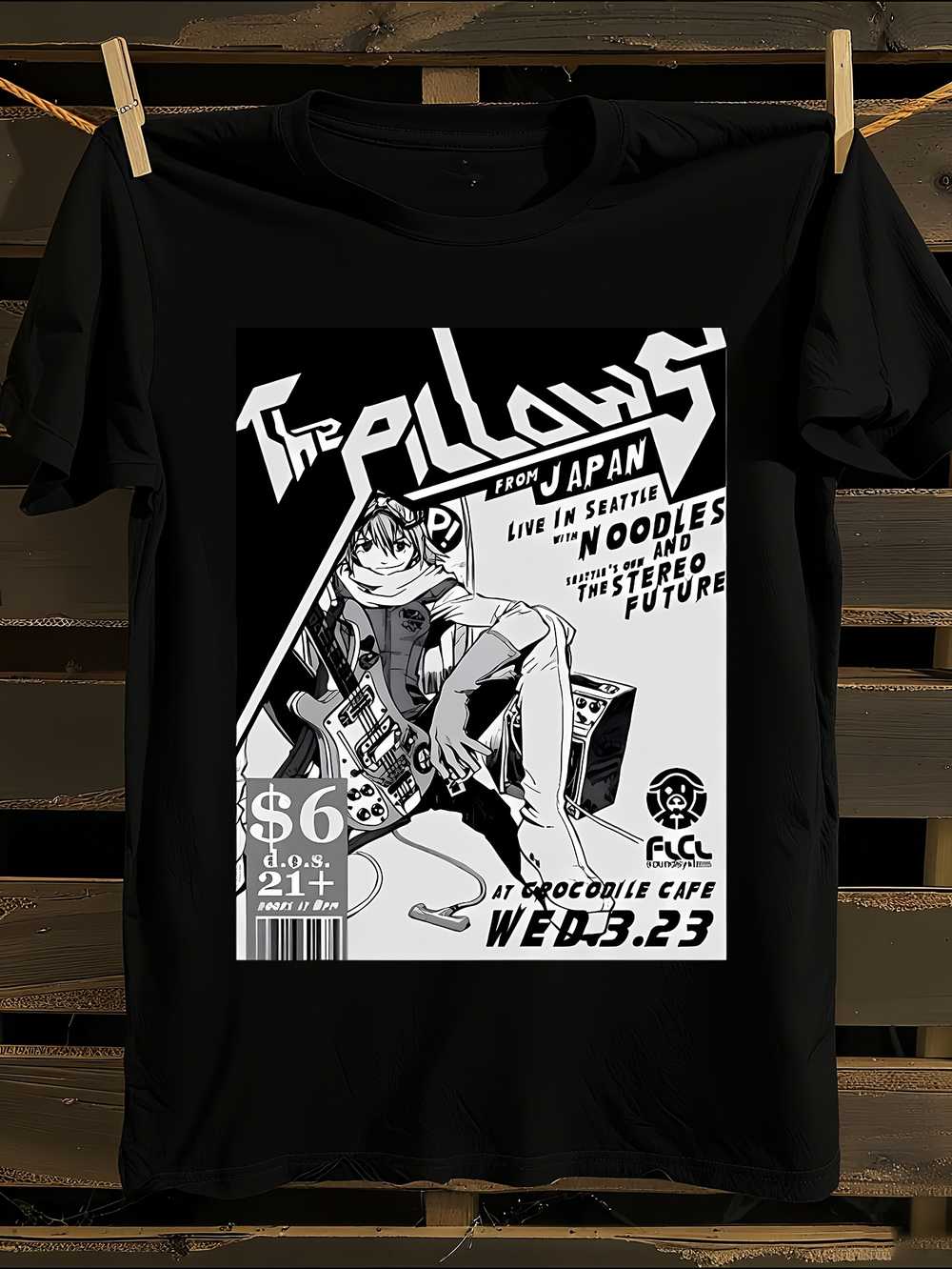 

FLCL The Pillows Anime Graphic T-Shirt XL