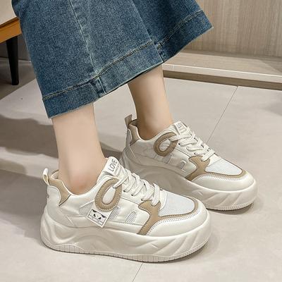 High-value Thick-soled Lightweight Sports and Leisure Little White Shoes Women's Shoes Spring and Summer New Student Versatile Breadboard Shoes