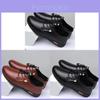 Mens Casual Shoes Leather Breathable Waterproof Slipon For Business And Daily Wear
