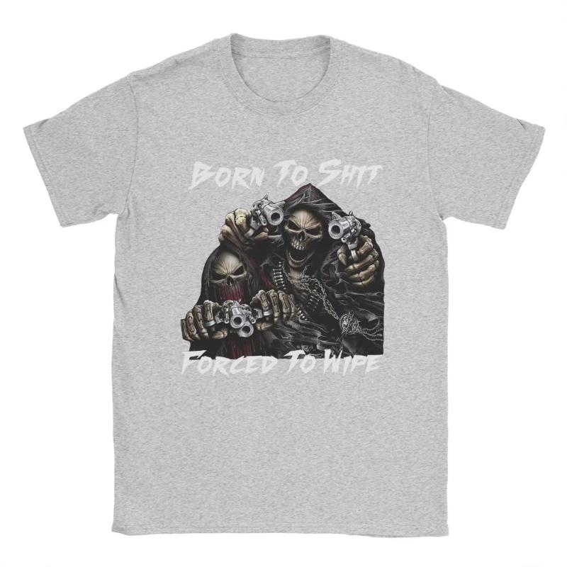 2025 Summer and autumn vintage vintage printed T-shirt with a loose and casual short-sleeved top for both men and women