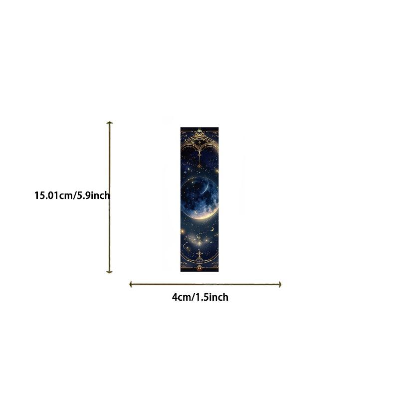 30 Stück „Das Geheimnis des Tarot“-Lesezeichen, klassisch, elegant, mit Anmerkungen versehene Seiten zum Lesen von Büchern, Markieren Sie Schüler mit Seitenhaltern aus Geschenkpapier