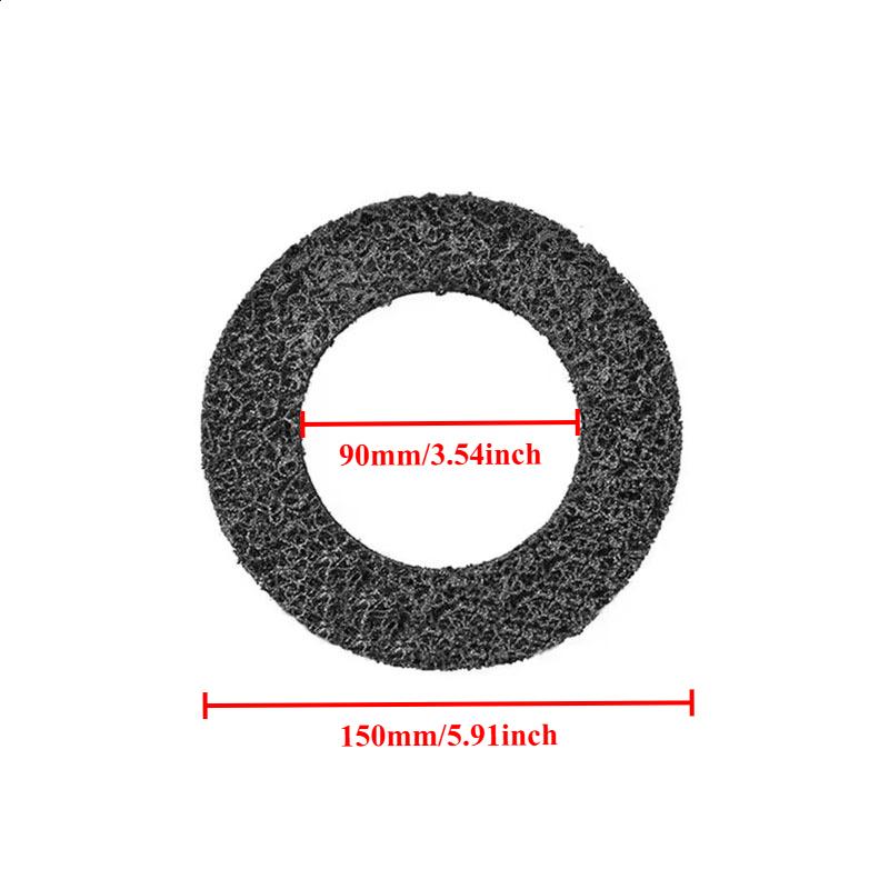Wheel Hub Brush Cleaning Rotor Wheel Hub Grinder Rust Grinding / Cleaning Rotor / Rim Surface for Cordless/ Air Drill