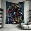 DBD poster Wall Hanging Printed Fabric Blanket Decorative Tapestries for Bedroom Living Room Home Decor